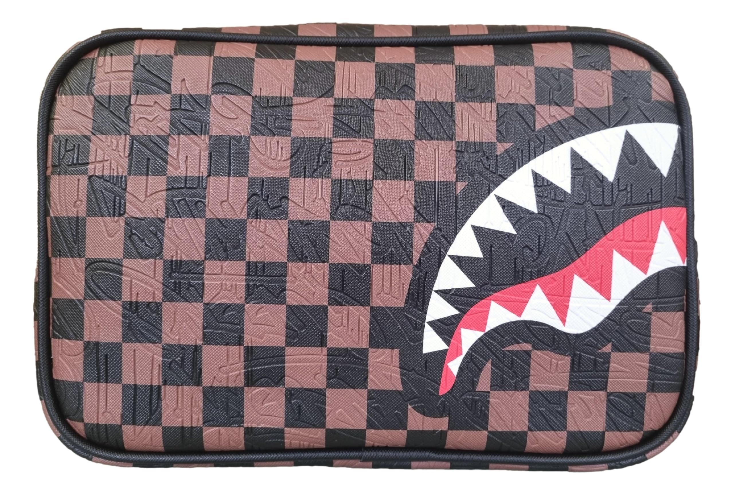 SPRAYGROUND Check 2 Emboss Toiletry Bag