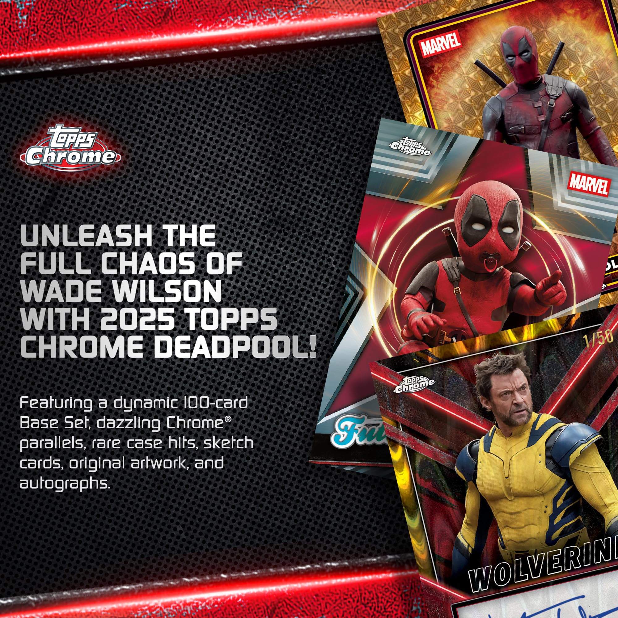 2025 Topps Chrome Deadpool - Value : Amazon.com.br: Brinquedos e Jogos