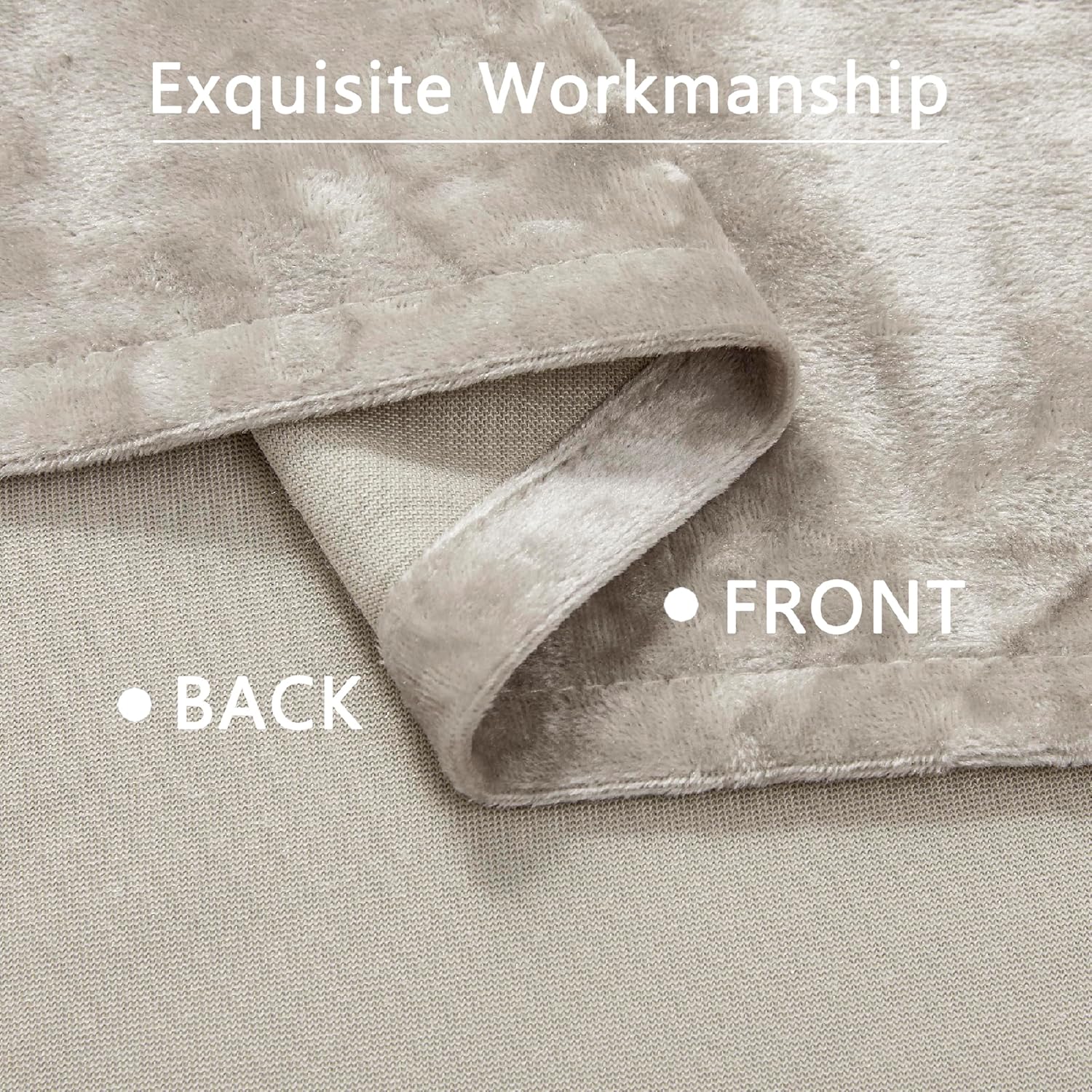 SNITIE Ivory White Crushed Velvet Curtains with Rod Pocket Luxurious Thermal Insulation Soundproofing and Light Filtering Window Treatments for Living Room Bedroom Office, 2 Panels Set 52" W x 96" L