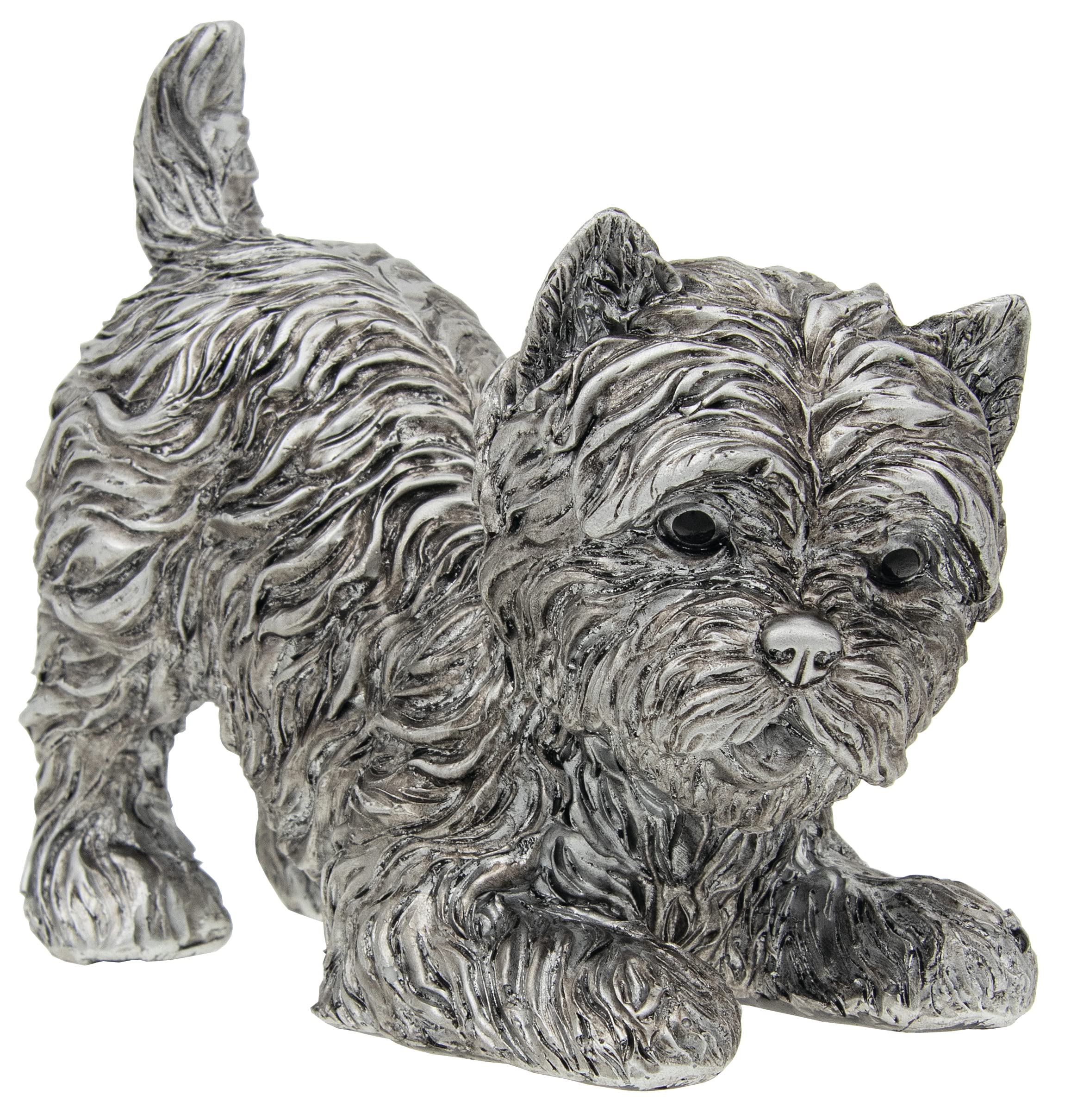Shudehill Giftware Silver Westie Playing Large