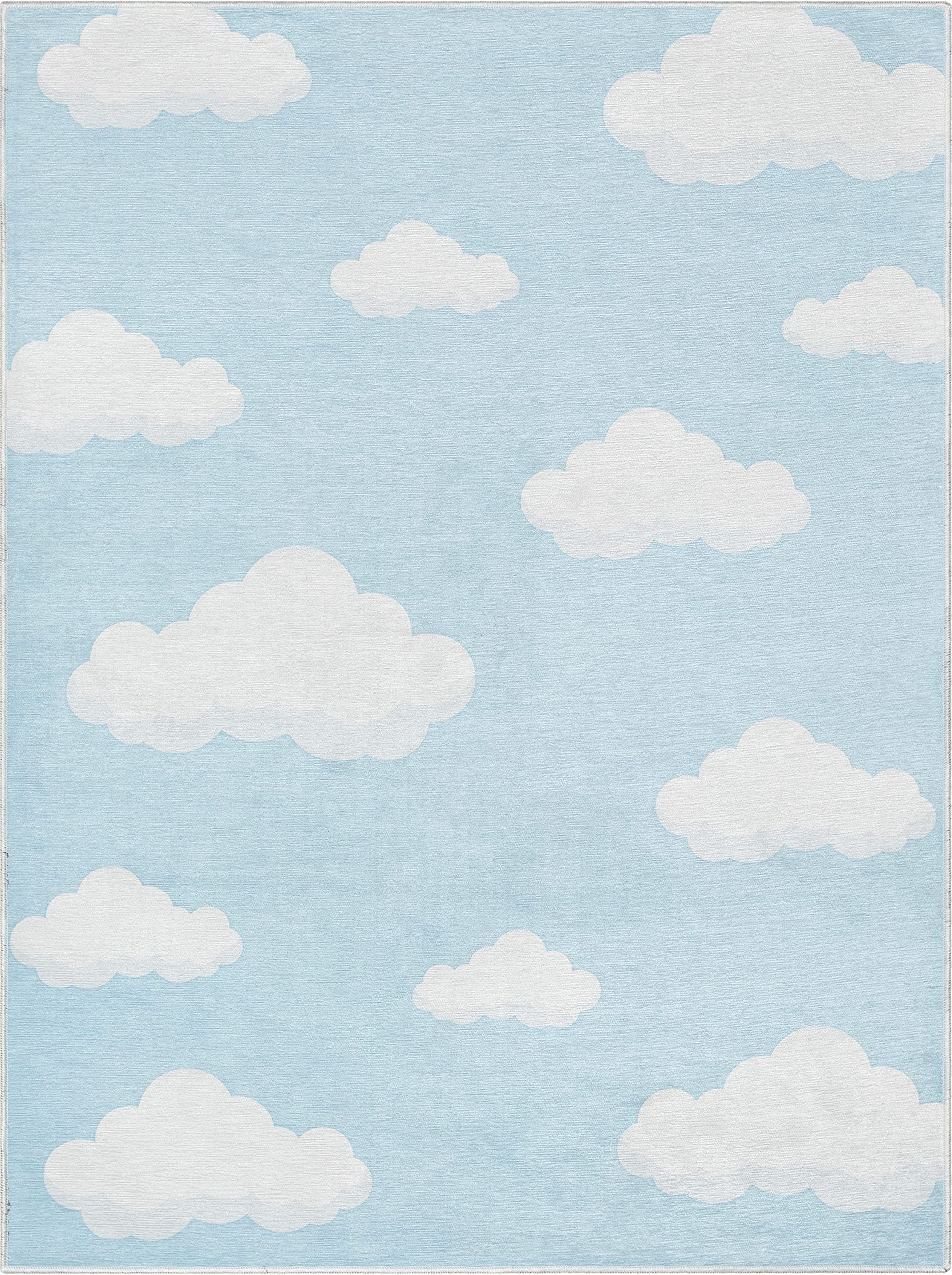 Well Woven Clouds Rug Blue 3'3