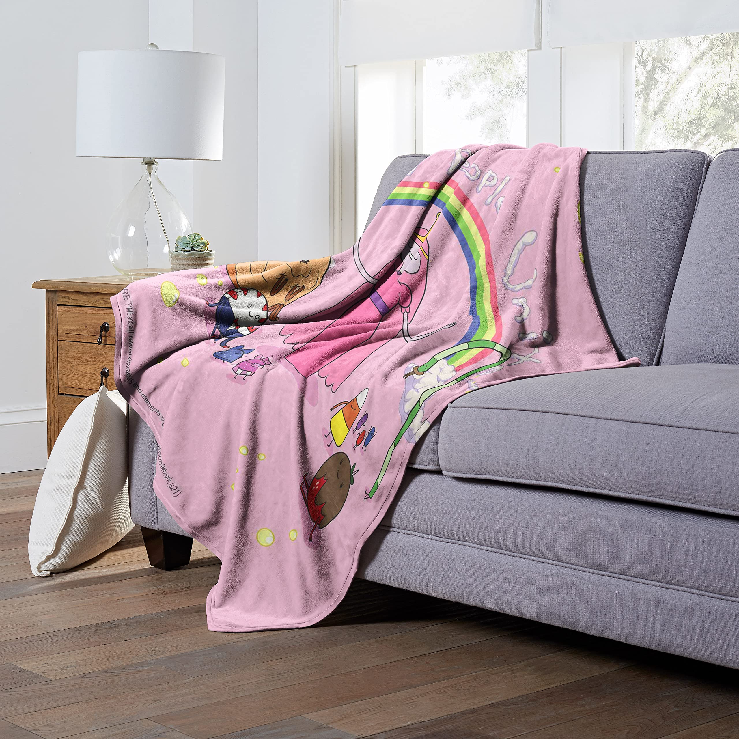 Amazon｜Northwest Adventure Time シルクタッチ スローブランケット