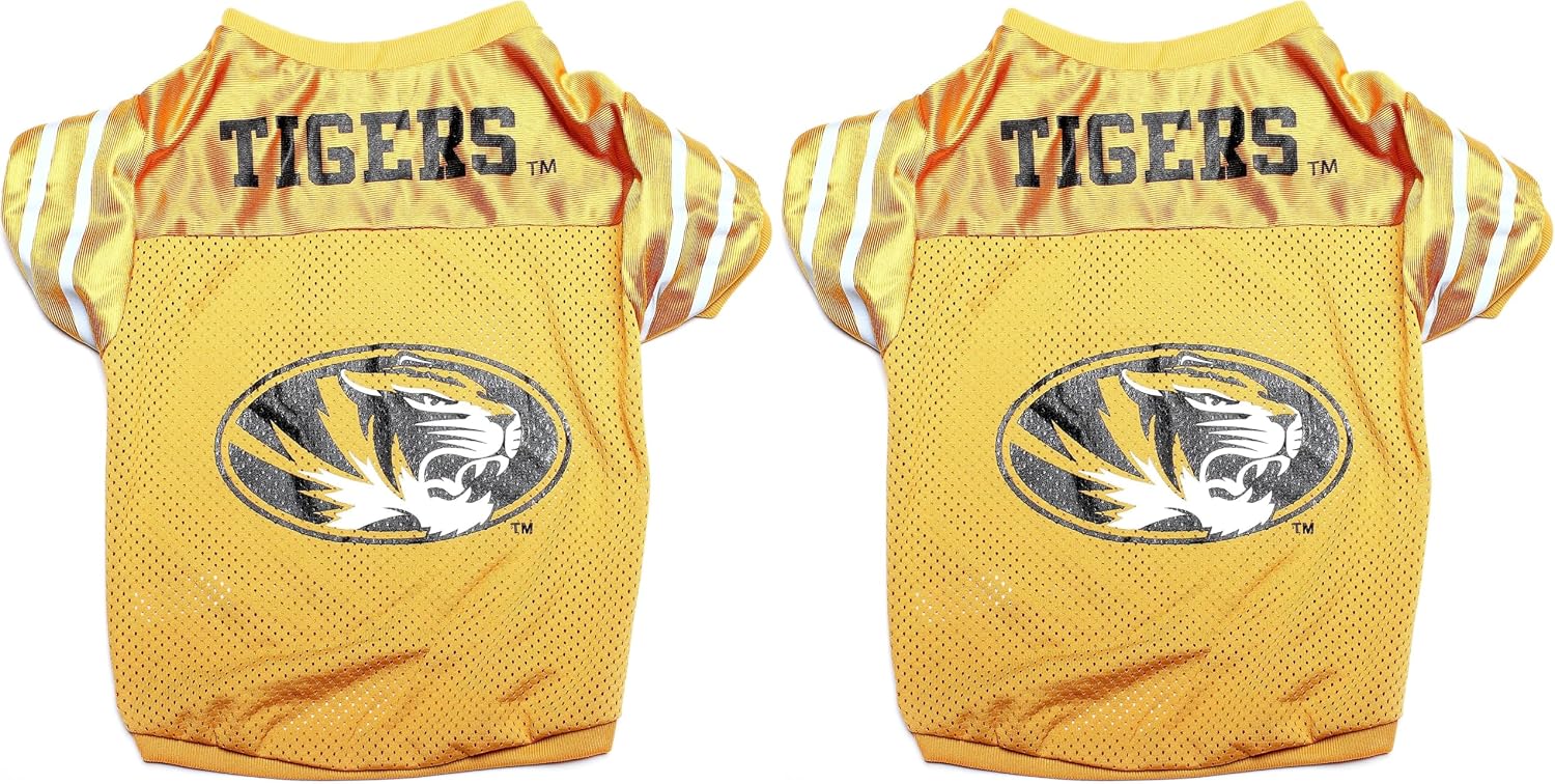 NCAA Missouri Tigers Collegiate Pet Jersey, Large