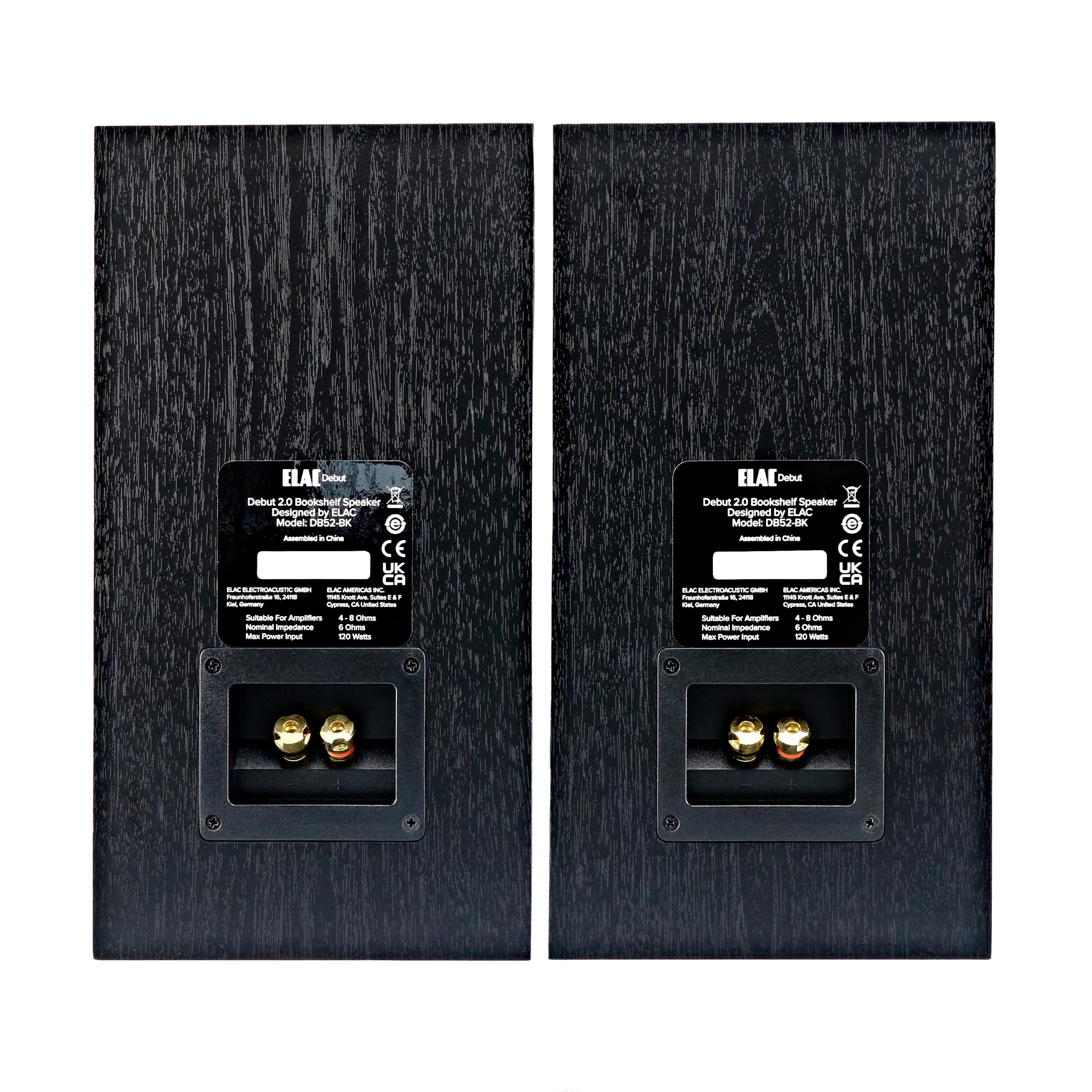 Amazon.com: ELAC Debut 2.0 B5.2 Bookshelf Speakers, Black (Pair