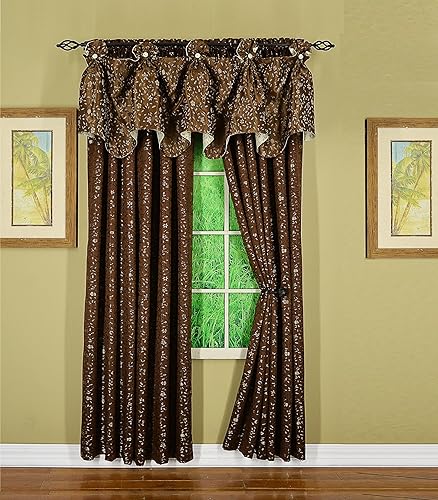 Vista 23 de Today's Curtain Lexington Panel 55 pulgadas de ancho x 84 pulgadas de largo, crudo/salvia