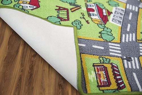 Miniatura 8 de Alfombra de juegos para niños, ideal para jugar con muñecas, minifiguras de personas, autos, juguetes, juega seguro y diviértete - Alfombra de juego
