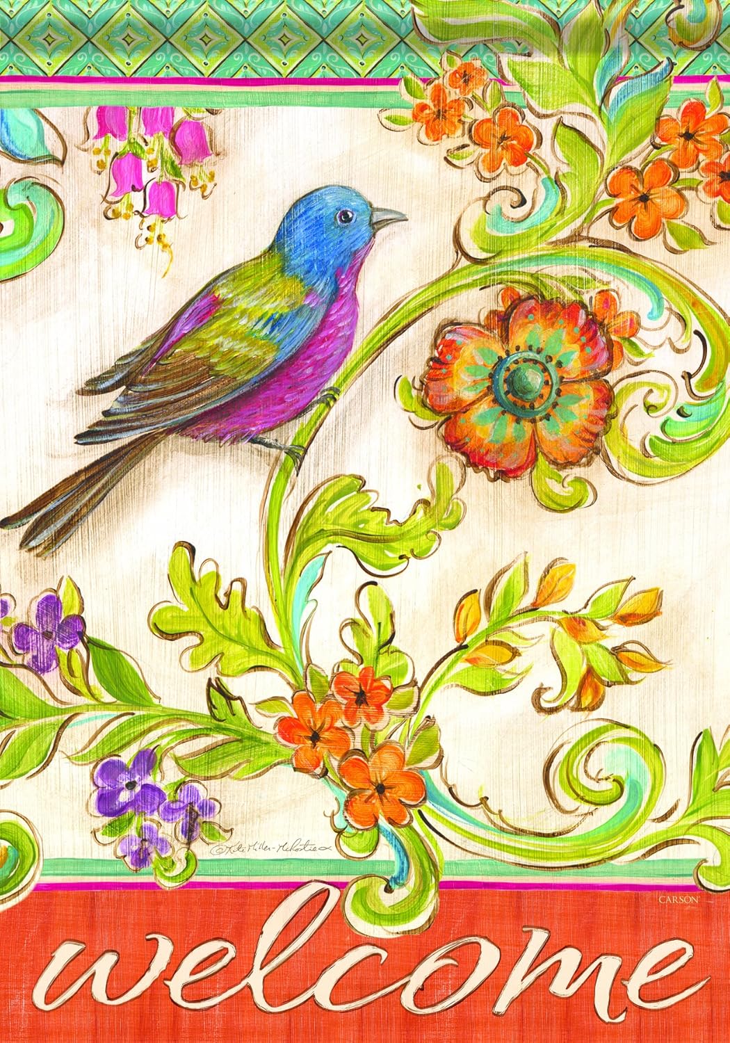 Carson Home Accents FlagTrends Classic Garden Flag, 13 by