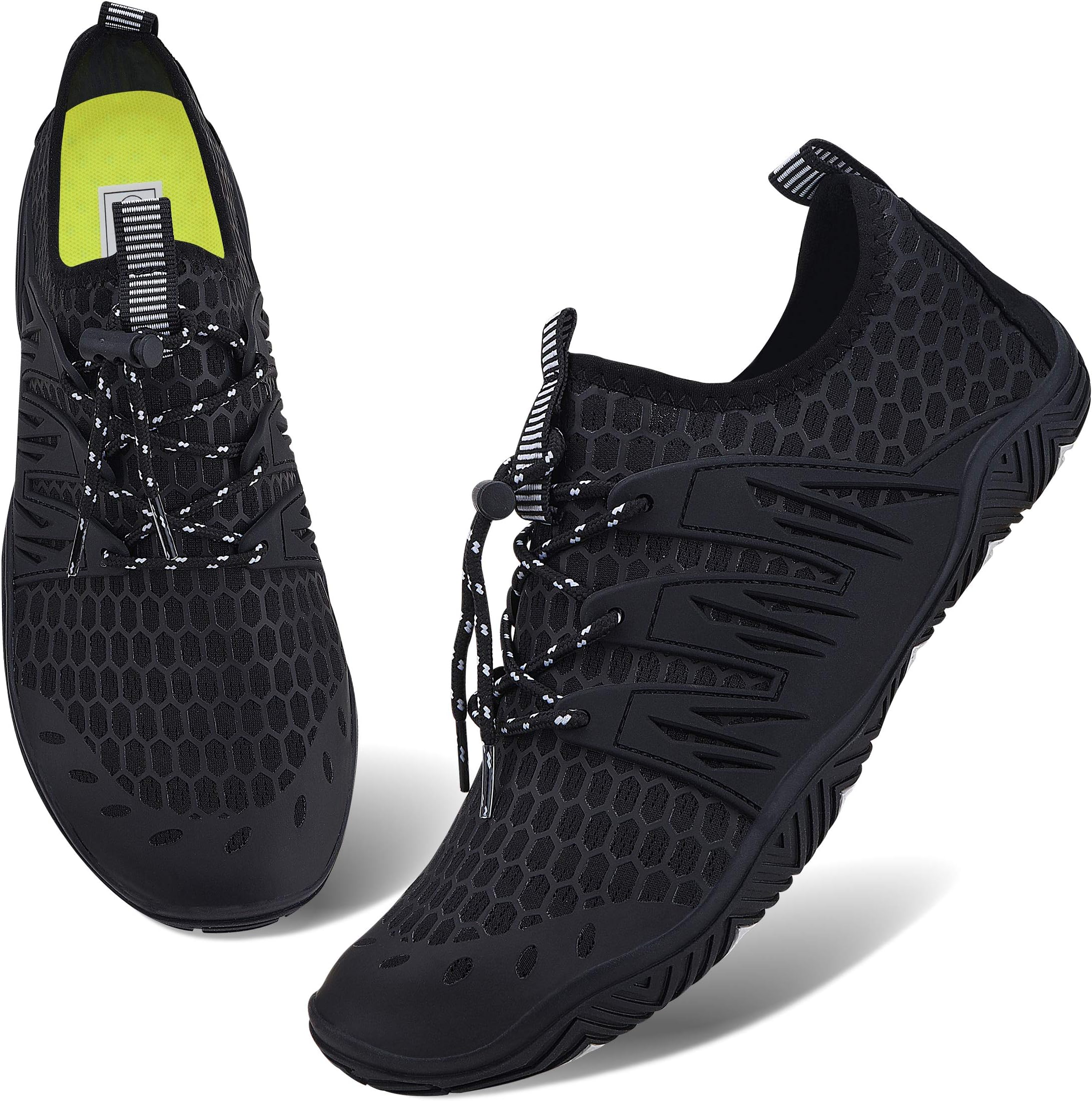 Men Women Water Sports Shoes Slip-on Quick Dry Aqua Swim Shoes for Pool Beach Surf Walking Water Park