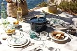 STAUB Cast Iron Roaster/Cocotte, Oval, 37 cm, 8 L, La Mer - 3