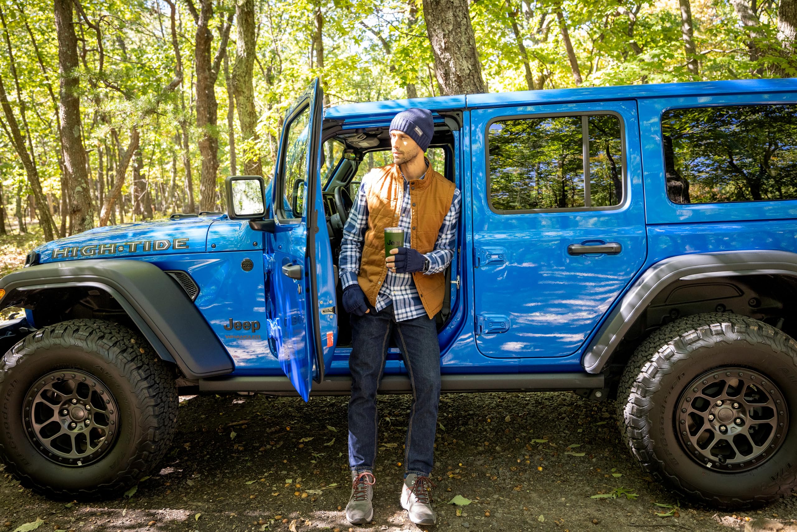 Jeep Set Di Guanti Convertibili E Beanie Set di accessori invernali Unisex - Adulto (Pacco da 2)