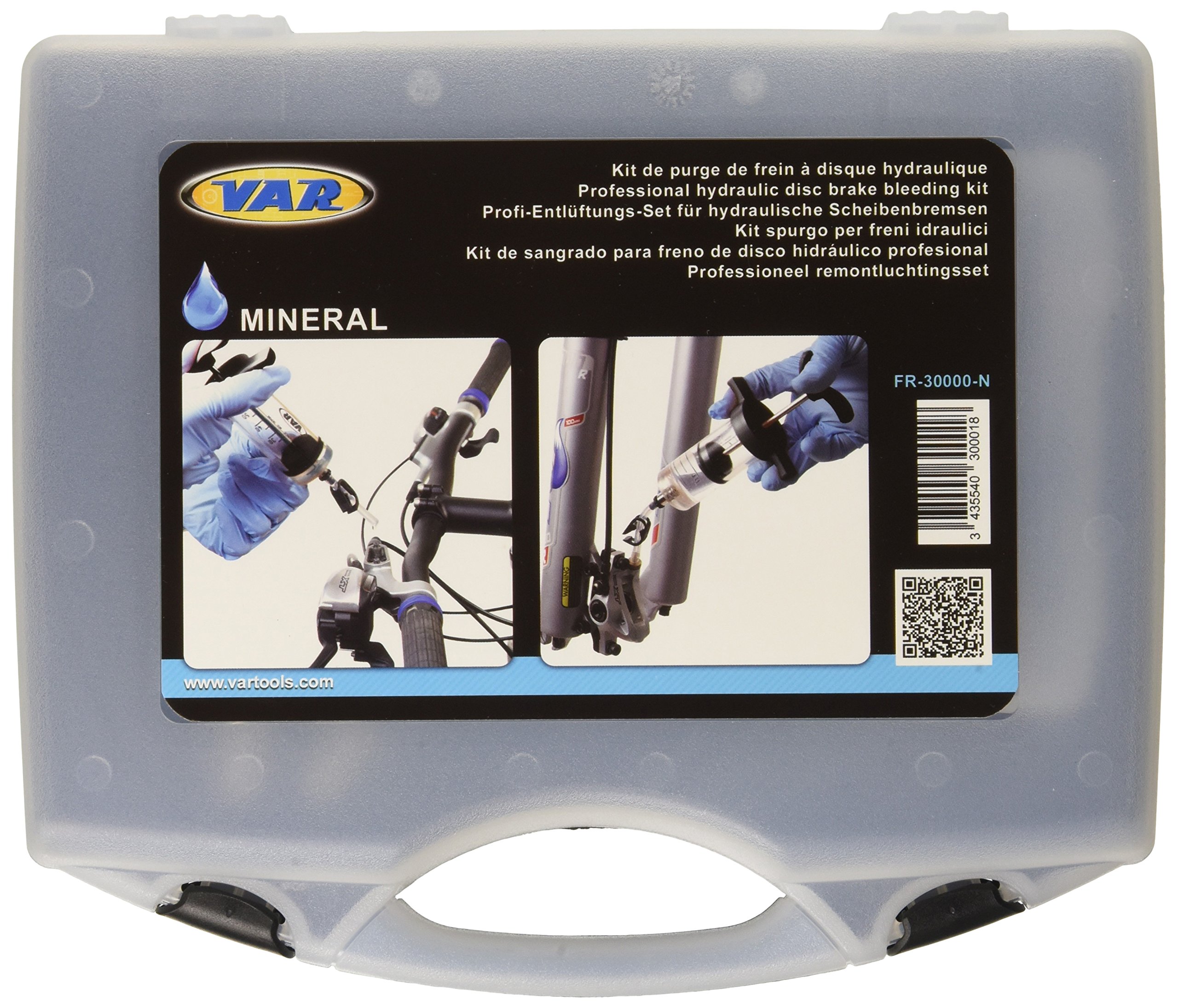 VAR ENTLÜFTUNGS-SET(BLEEDINGKIT) SZ SCHEIBENBREMSEN MIN.ÖL SCHWARZ