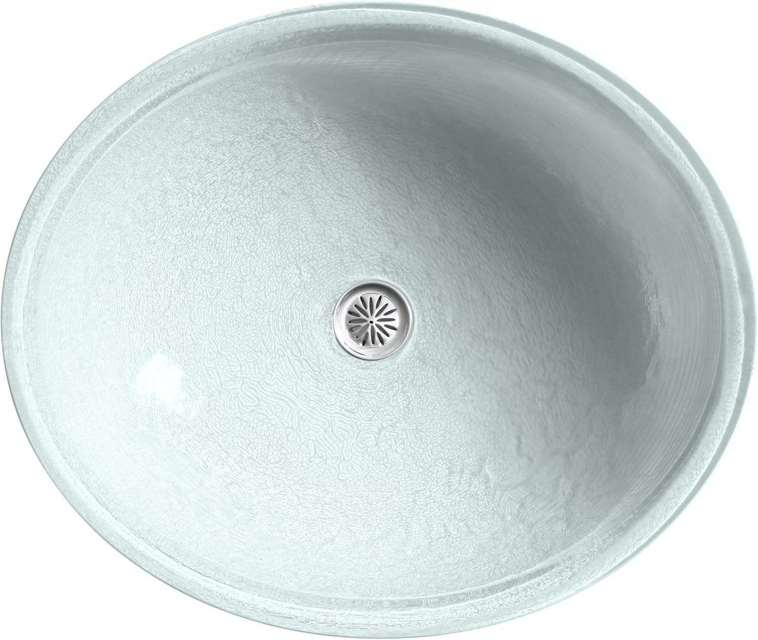 Frее Shірріng 🛒 KOHLER K-2741-G2-B11 Whist Glass Undercounter Bathroom Sink In Dew, Ice