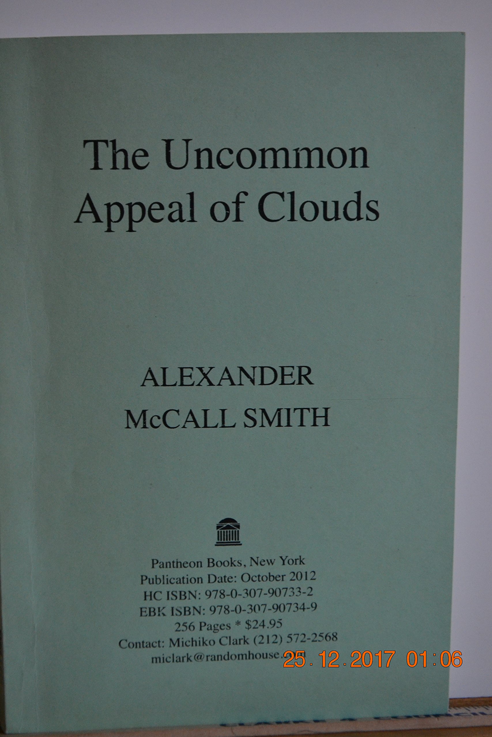 Buy The Uncommon Appeal of Clouds: An Isabel Dalhousie Novel (9) — BookShops.in