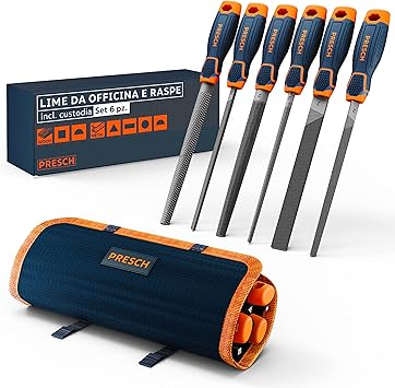 NICHOLSON Crescent 22040HNNN Set Di Lime Per Uso Generico Con Impugnature Ergonomiche, 5 Pezzi Multicolore Taglia Unica - Foto 4