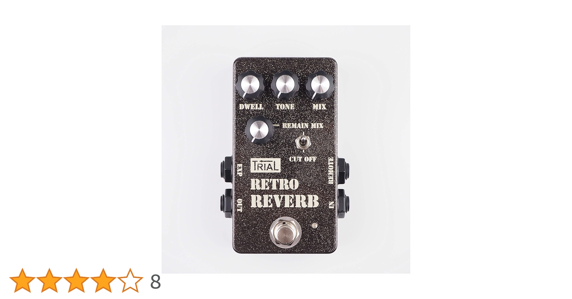 【一時値下げ】TRIAL RETRO REVERB ギターエフェクター Amazon | TRIAL Retro Reverb ギターエフェクター リバーブ | ディレイ