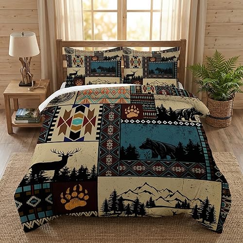 Miniatura 15 de Juego de edredón tamaño twin con funda de almohada, Musical Music Disco 2 piezas de ropa de cama para niños y adultos, juego de edredón suave