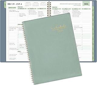 2025 Planner - Business Planner, 3-Tier Schedule Planner Notepad, JAN 2025 - DEC 2025 Appointment Book, 8.74" x 11.38", 60...