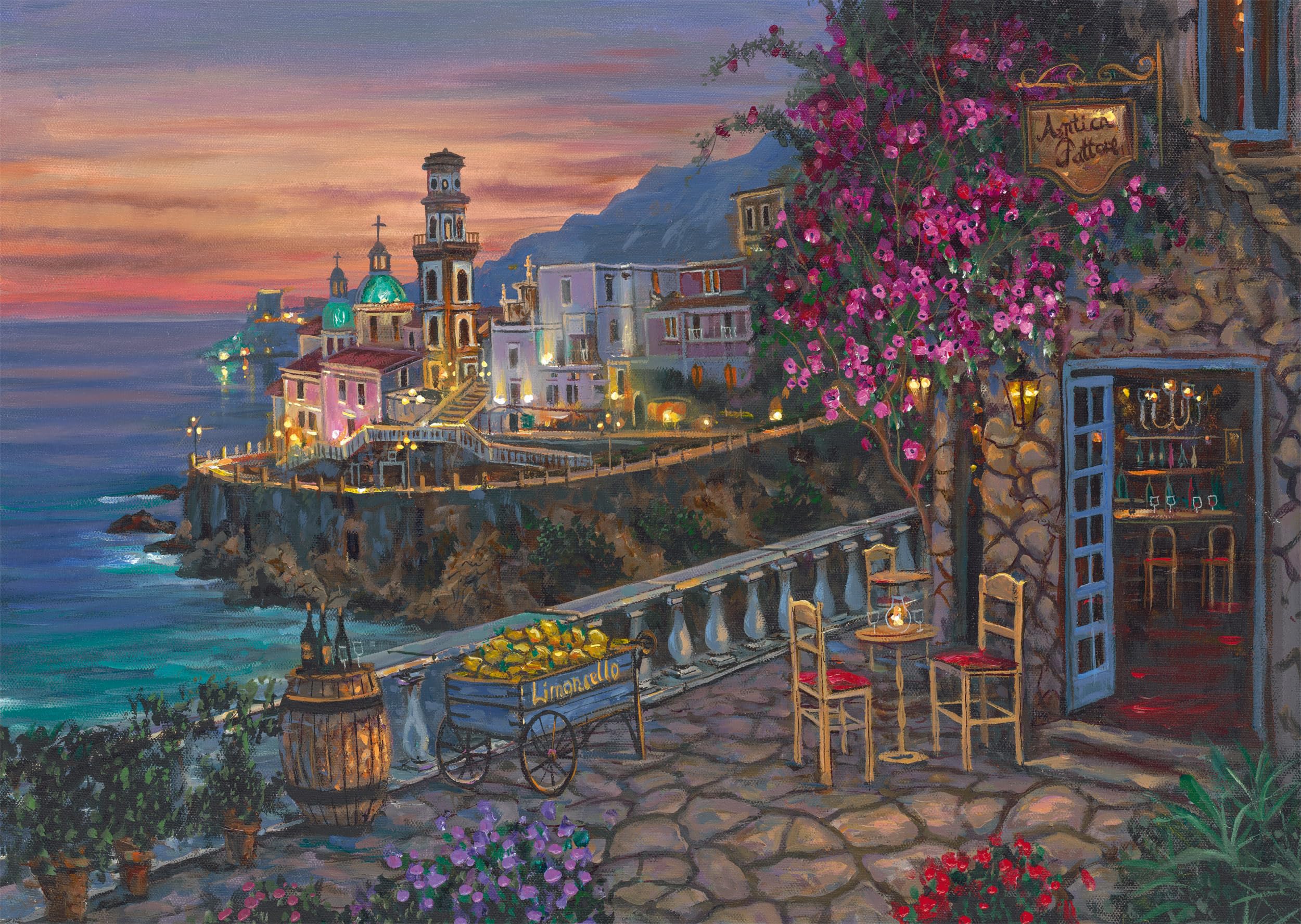 Schmidt Spiele 58648 Limoncelli Atrani, Robert Finale, 1000 Piece Puzzle
