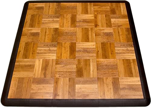 Big Floors Portable Dance Floor, Interlocking Dance Floor Tiles, Lightweight