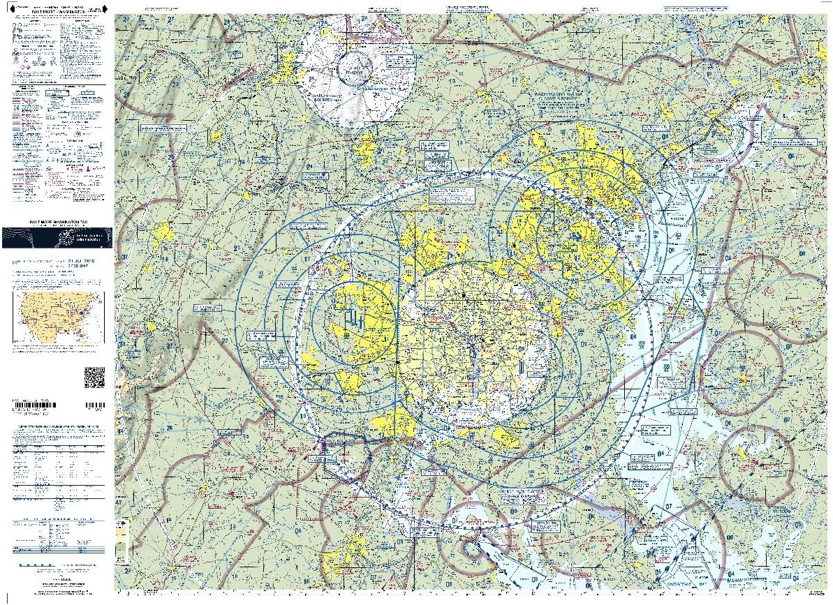 FAA Chart VFR Sectional Washington SWAS (Current Edition
