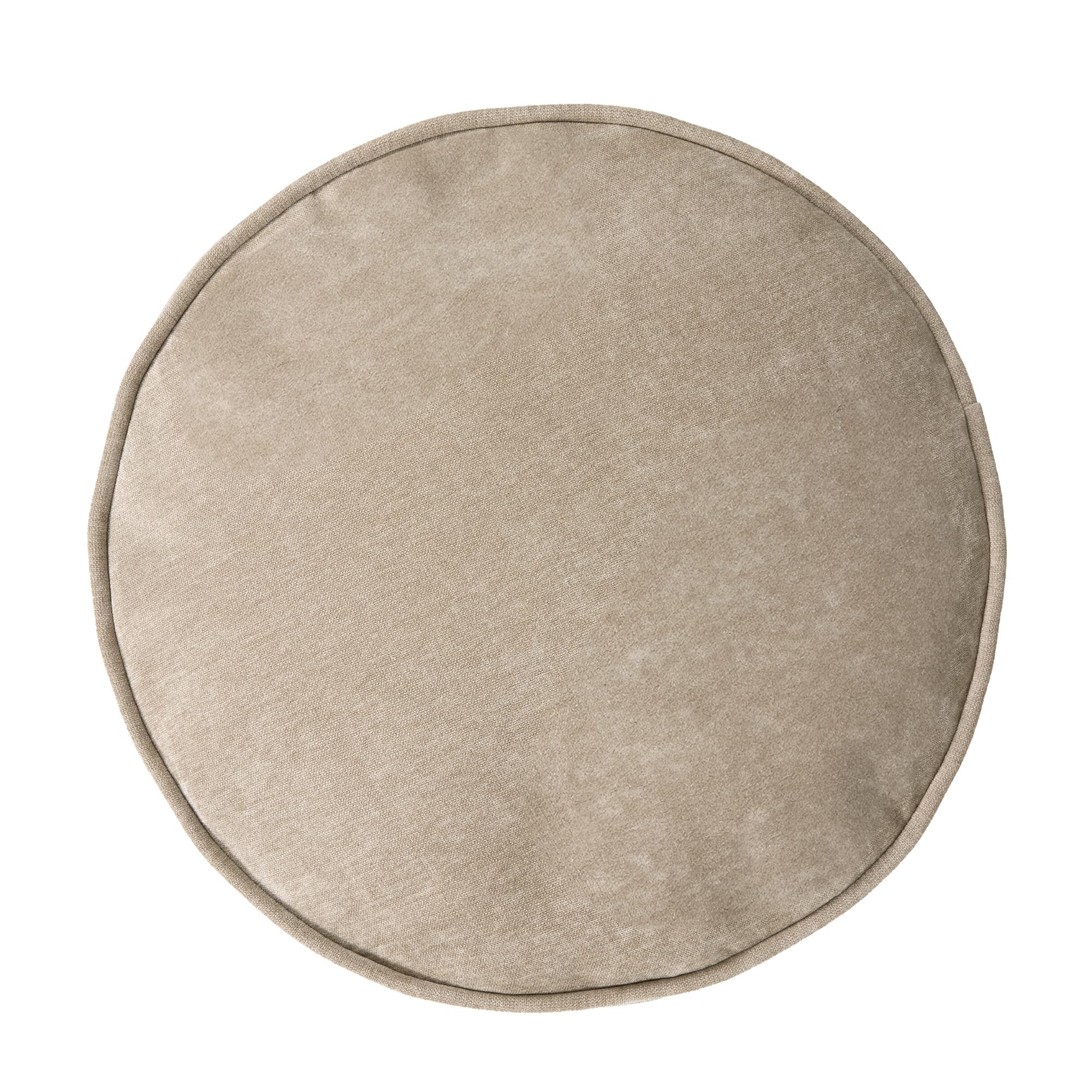 icon Milano Pouf Poggiapiedi, Beige, Chenille, Poltrona Sacco con Riempimento Incluso, Pouf Sacco, Camera da Letto, Soggiorno, Mobili Soggiorno