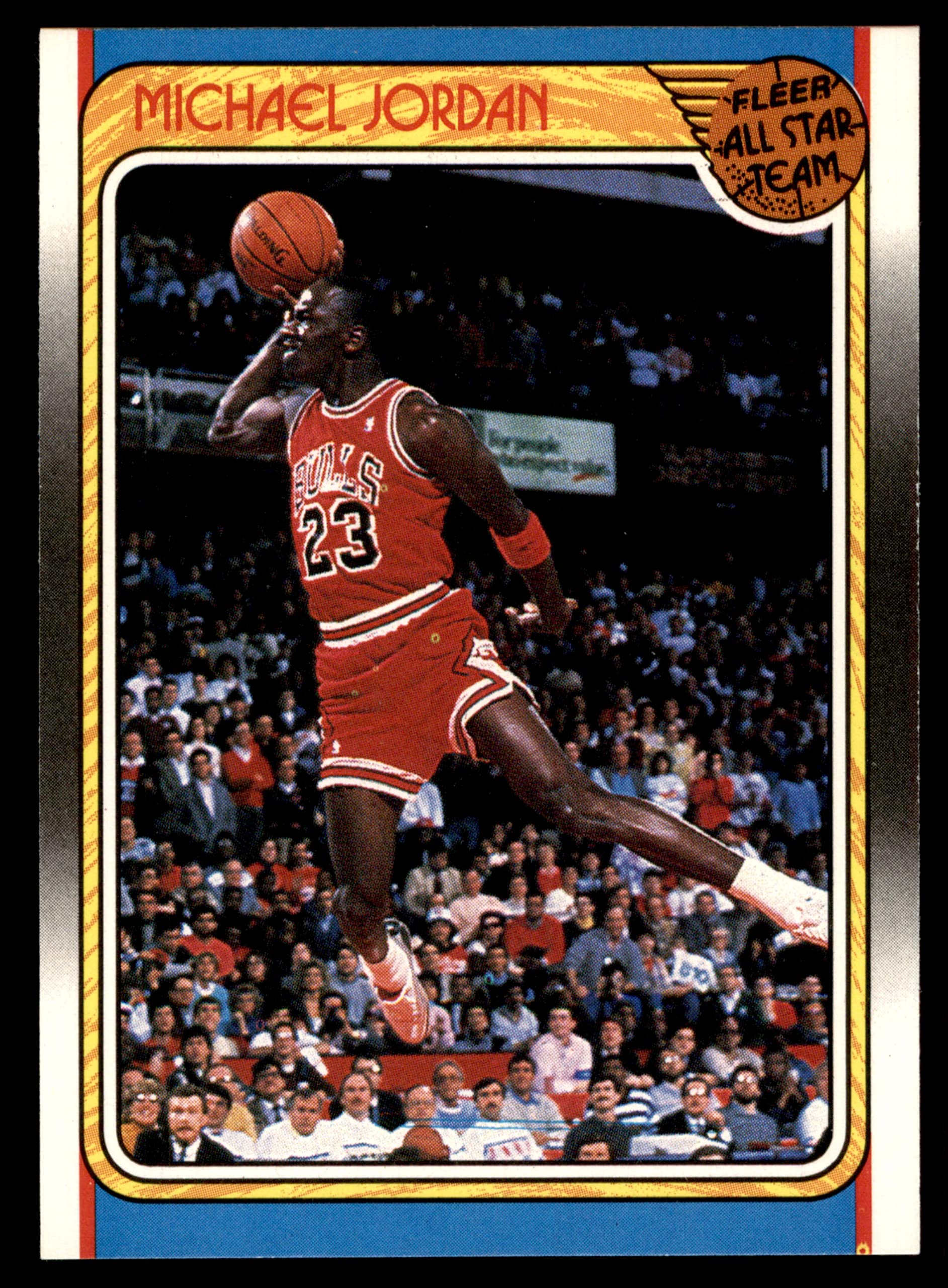 Amazon.com: 1988 Fleer # 120 All-Star Michael Jordan Chicago Bulls