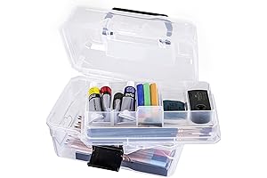 ArtBin Sewing Supply Organizer: Portable Craft Storage Case with Lift-Out Tray