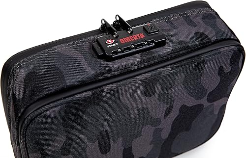 Miniatura 5 de DIME BAGS Estuche con cierre y sellado de olores, cápsula protectora de viaje para vidrio y equipo, forrada de carbono para protección contra