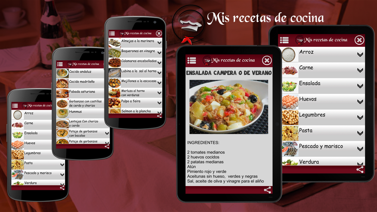 My kitchen recipes App on Amazon Appstore