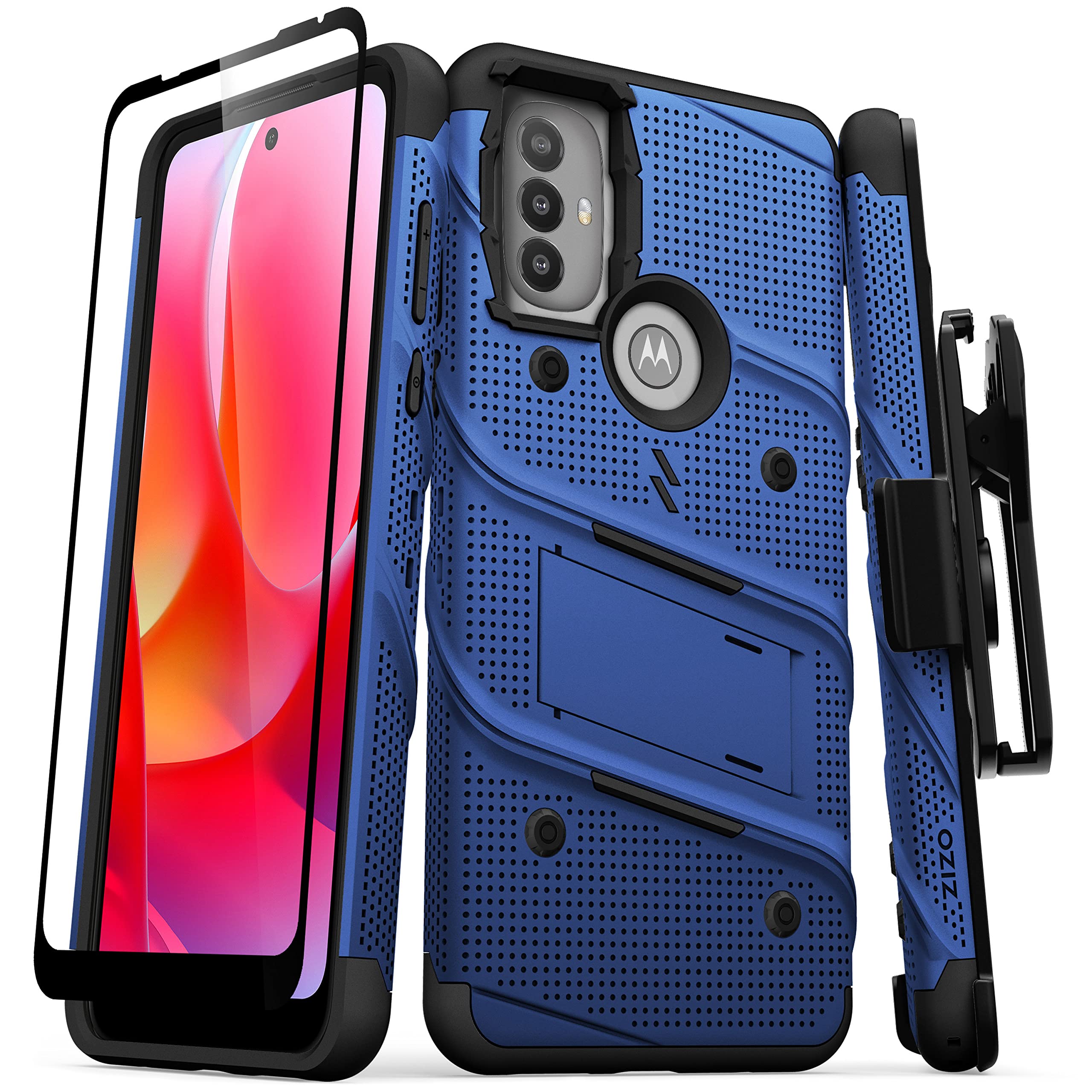 Coque Moto G Power 2022 ZIZO Bolt anti-chute protégeant écran et châssis - 7