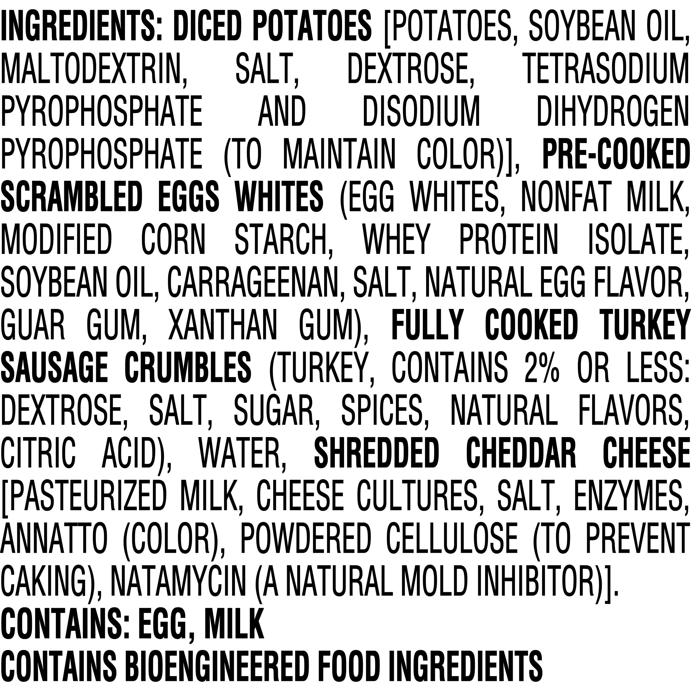 Jimmy Dean Delights Turkey Sausage Breakfast Bowl Single Serve Frozen — view 3