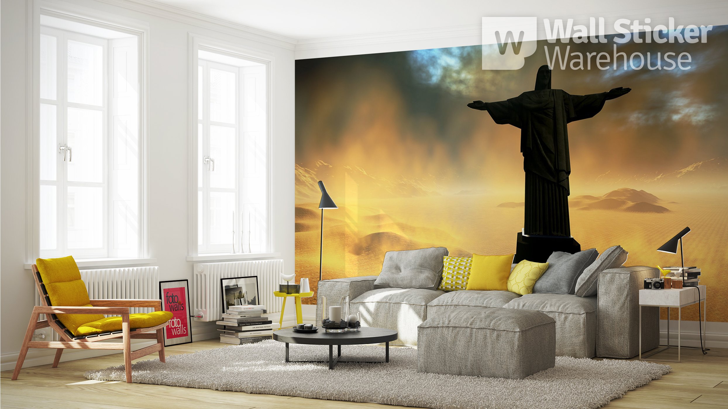 Jesus Christus Tapete Mit Aufschriften Bild Christus Und Maria