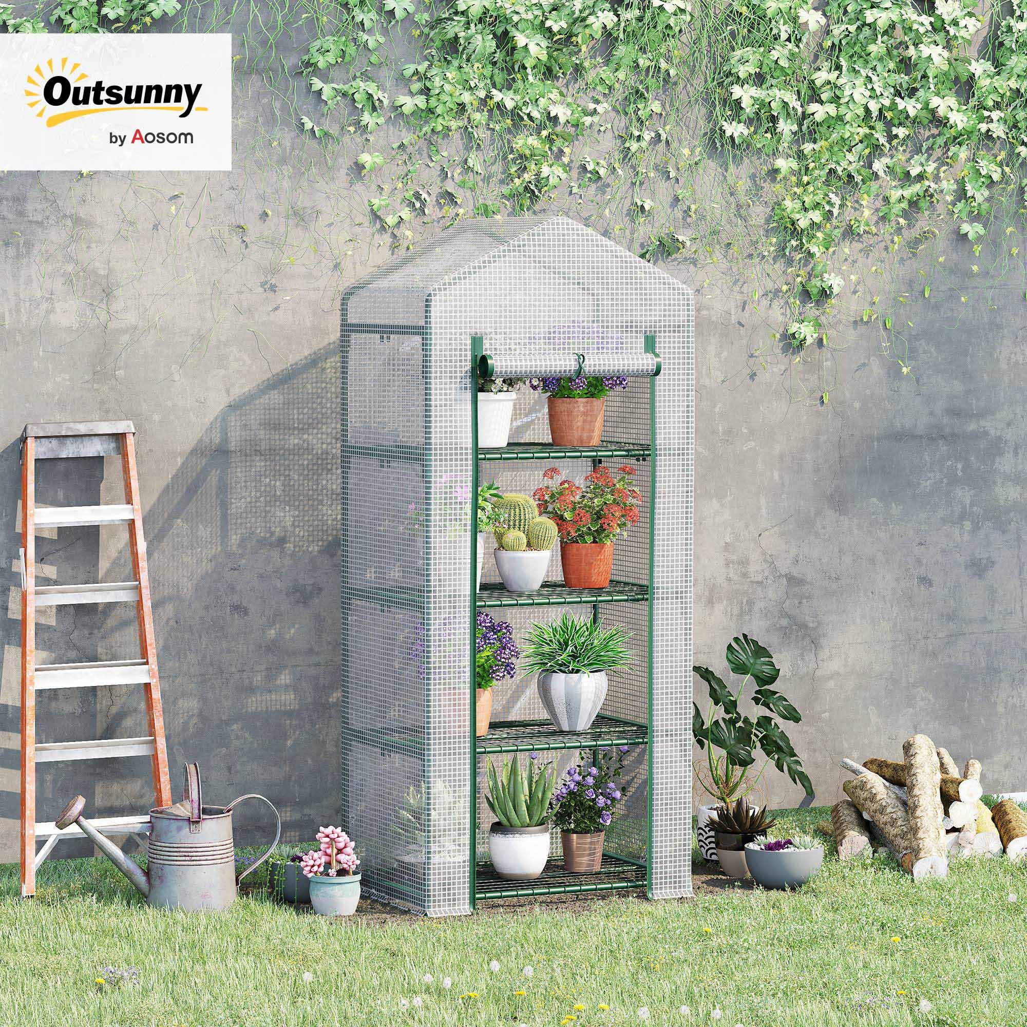 Outsunny folies kas kweekkas tomatenkas plantenkas koude kas 4