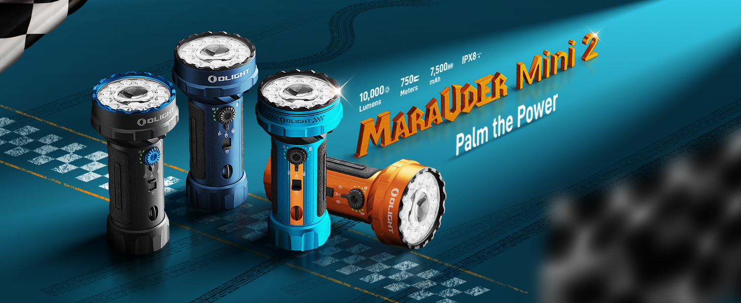 OLIGHT Marauder Mini 2 Bright Flashlight 10,000 Lumen with 750