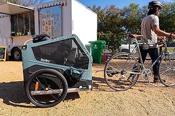 Amazon | Burley(バーレー) 自転車用ペットトレーラー バーク