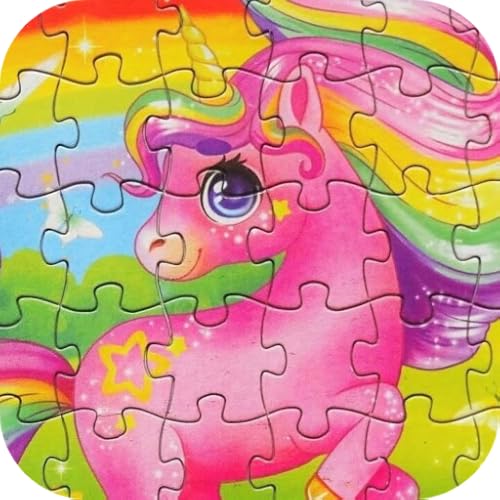 Kids Puzzles - Princess & Unicorn Games