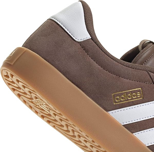 adidas Men's Zapatilla VL Court 3.0 42 EU Earth Strata Cloud White Gold Metallic - 4