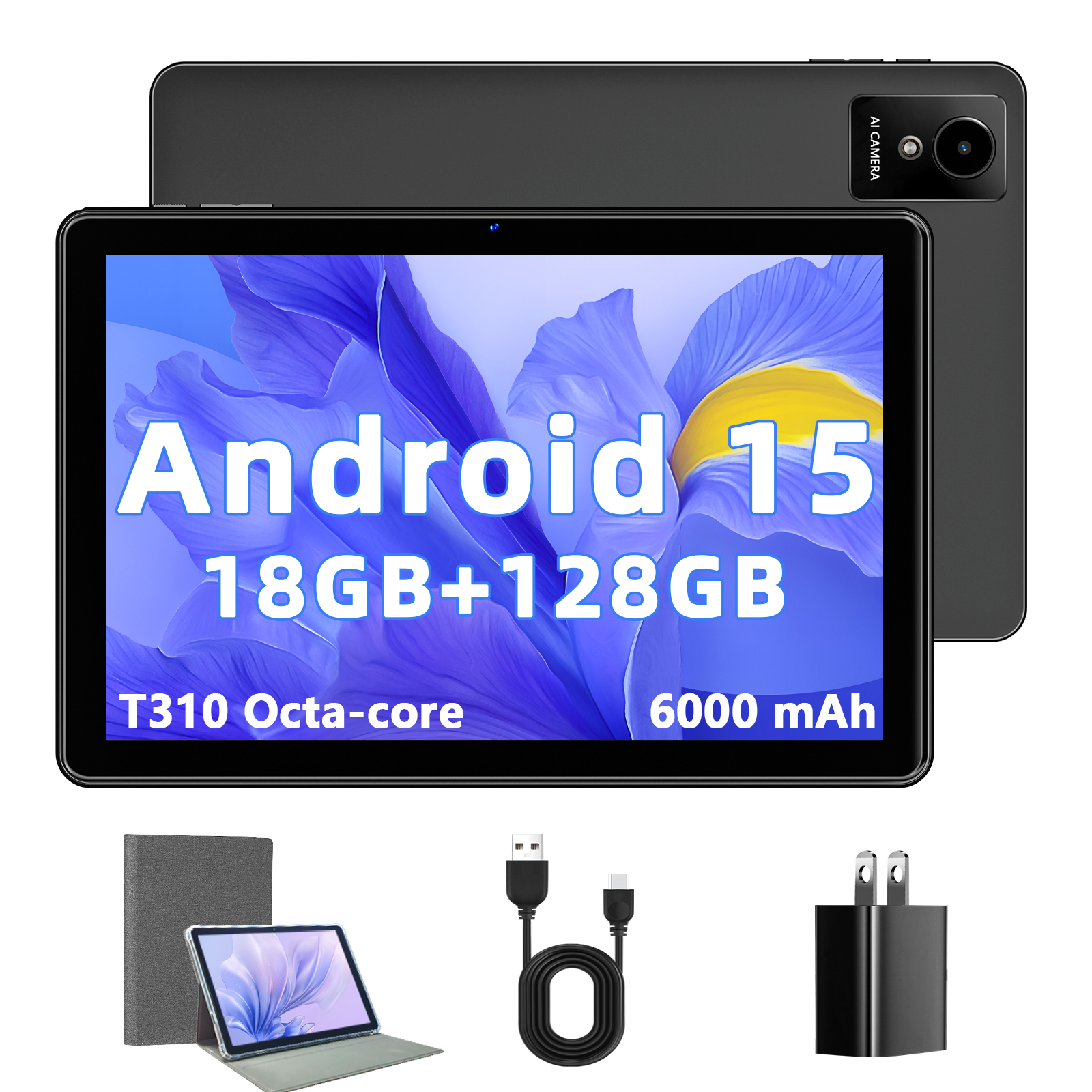 タブレット アンドロイド 18GB 128GB 1TB拡張 Android15 Amazon.com : Aobante Tablet 10 Inch, 2025 Android 15 Tablets