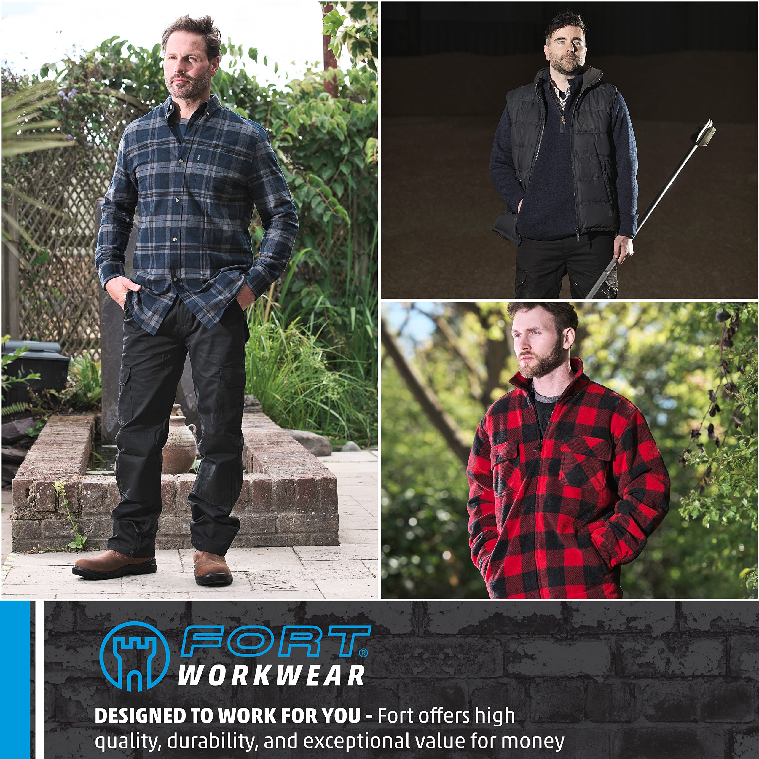 Fort Orwell Coverall - Grey Waterproof Overalls - Men's Adult Rain Suit - Outdoor Activities