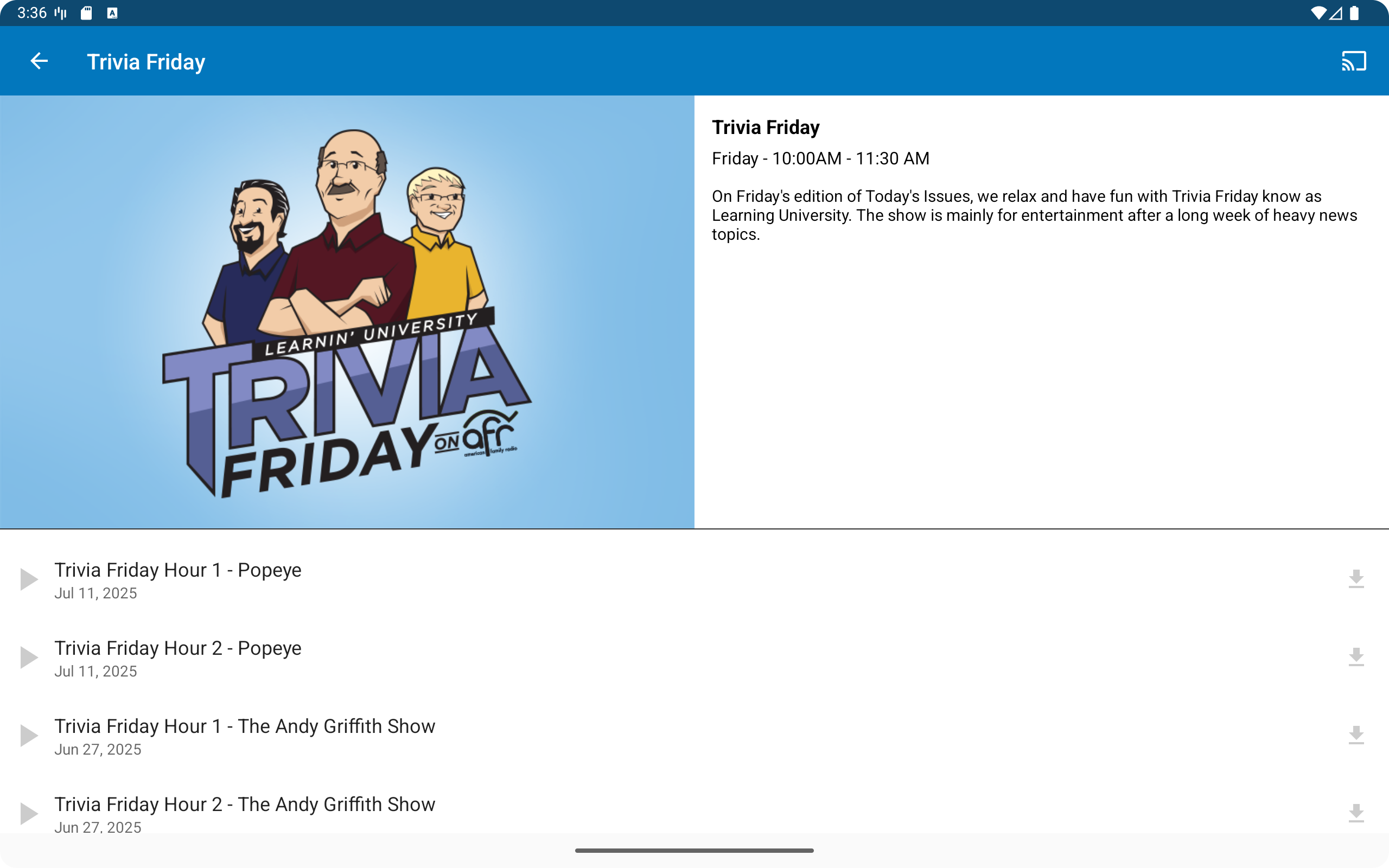 AFR - App on Amazon Appstore
