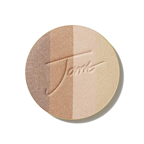 Jane Iredale PureBronze Shimmer Bronzer Refill Bronzing Powder with Buildable Coverage Lightweight & Breathable Cruelty-Free 4 Blendable Shades