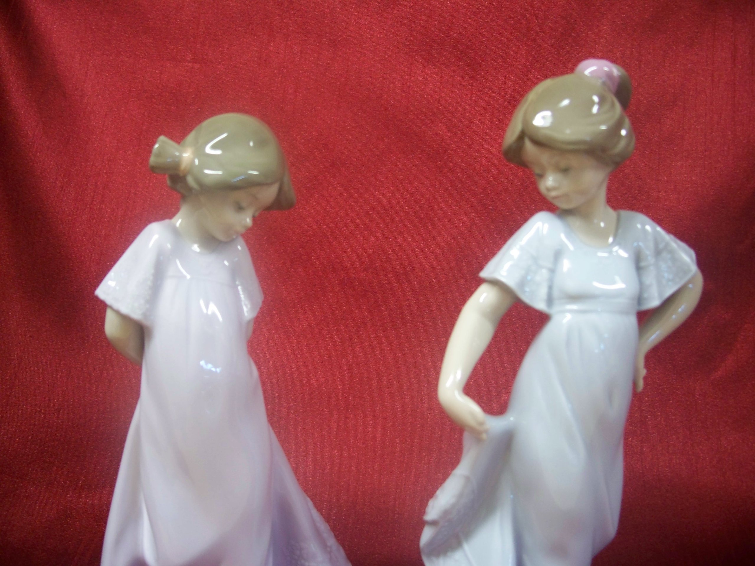 Nao by Lladro Collectible Porcelain Special ColorSplash Edition Set