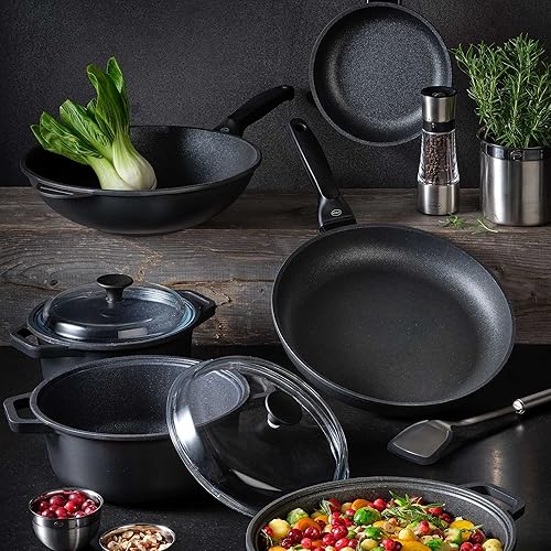 Miniatura 3 de Rösle Cadini - Sartén de aluminio fundido con revestimiento antiadherente ProResist, 12.6 pulgadas