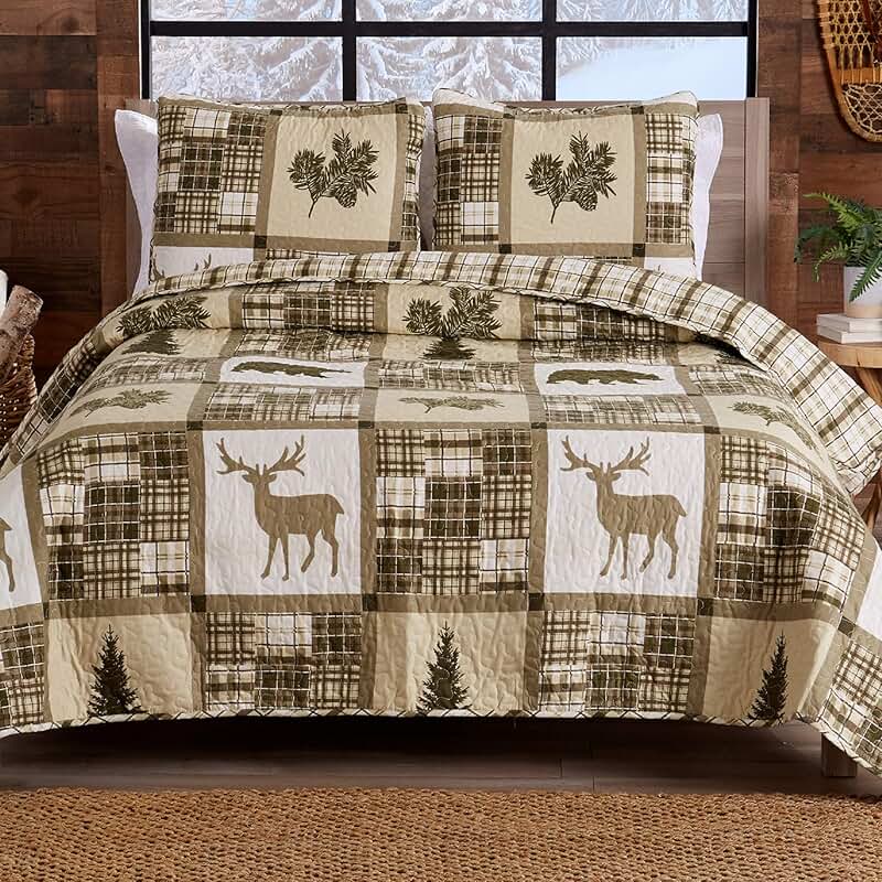 Lodge Cabin Bedding
