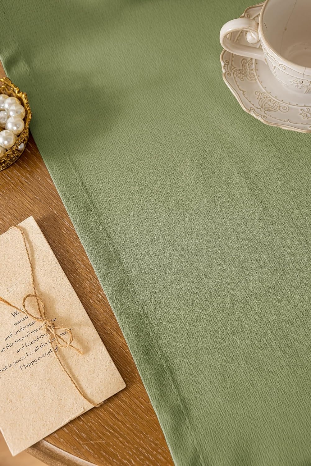 Blackout Curtains, Used for Heat Insulation and Noise Reduction in bedrooms and Living Rooms. There are Two Curtain. (Moss Green, 52" W×63" L)