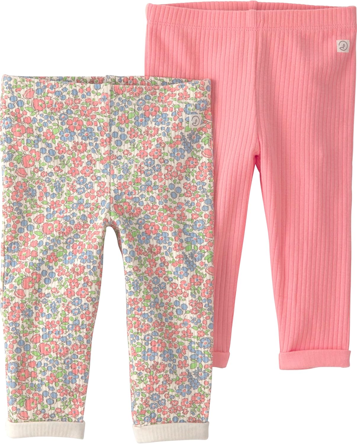 Little Planet by Carter's Unisex-Baby 2-Pack Ribbed Pants Made with Organic CottonPants