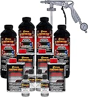 Vista 55 de Custom - Revestimiento protector de 1.5 galones (6 cuartos), para caja de camión,para rodillo, brocha o rociador con kit de aplicador de pincel