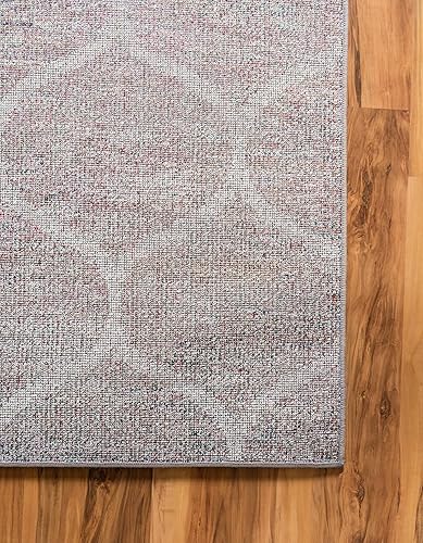 Miniatura 204 de Rugs.com Lattice Frieze Collection Alfombra – 4 x 6 pies, alfombra mediana negra perfecta para salas de estar, comedores grandes, planos abiertos