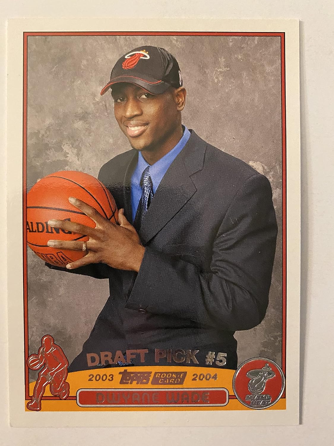 Dwyane Wade 2003-04 Topps Rookie Pack Fresh Trading Card #225 Officially Licensed NBA Basketball Miami Heat. The images depict the card (front and back) that is included. The card will be packaged very safe and securely during shipping. Each card will be in a brand new sleeve and brand new top loader.