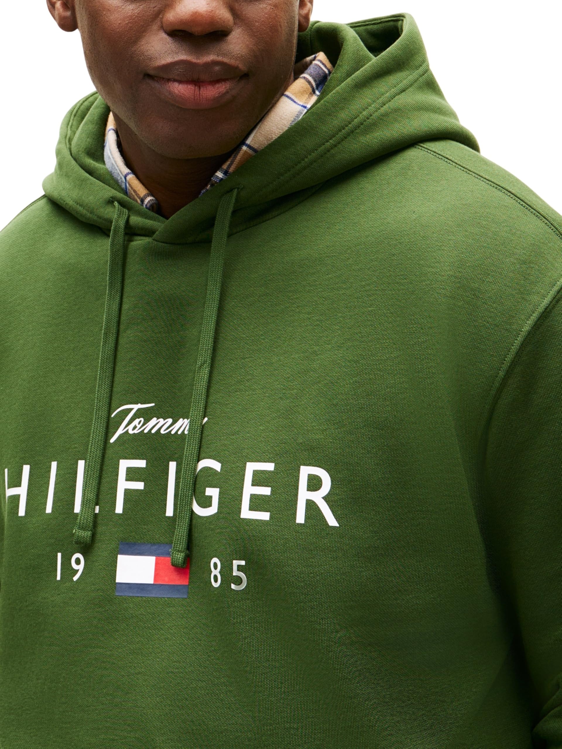 Tommy Hilfiger BT-brndlove Big Hilfiger Hoody-b Mw0mw42997 Felpa con Cappuccio Unisex - Adulto